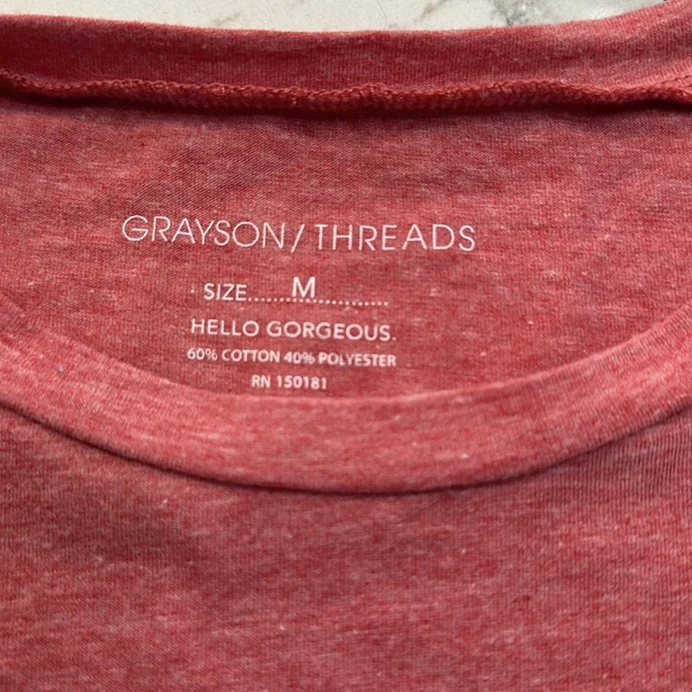 💛USA Red & White Tee - Picture 3 of 3